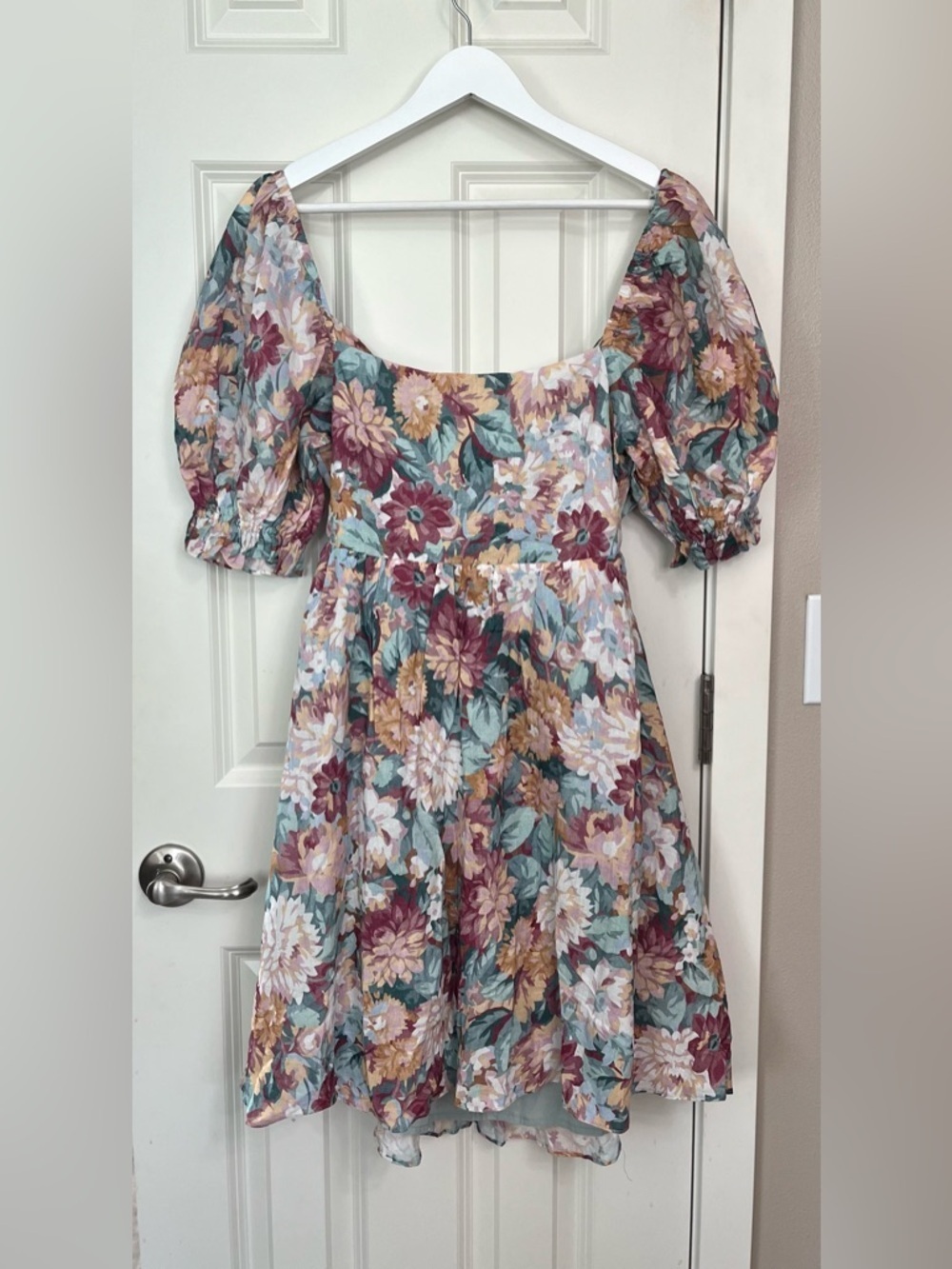 Jacquie The Label Floral Mini Dress NWOT